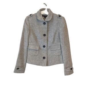 Banana Republic Women's Wool Blend Tweet Jacket Size XS